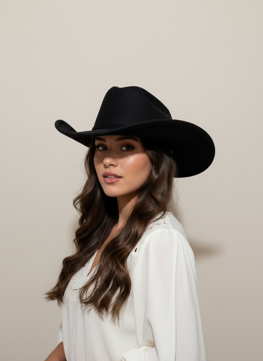 Black Cowboy Hat
