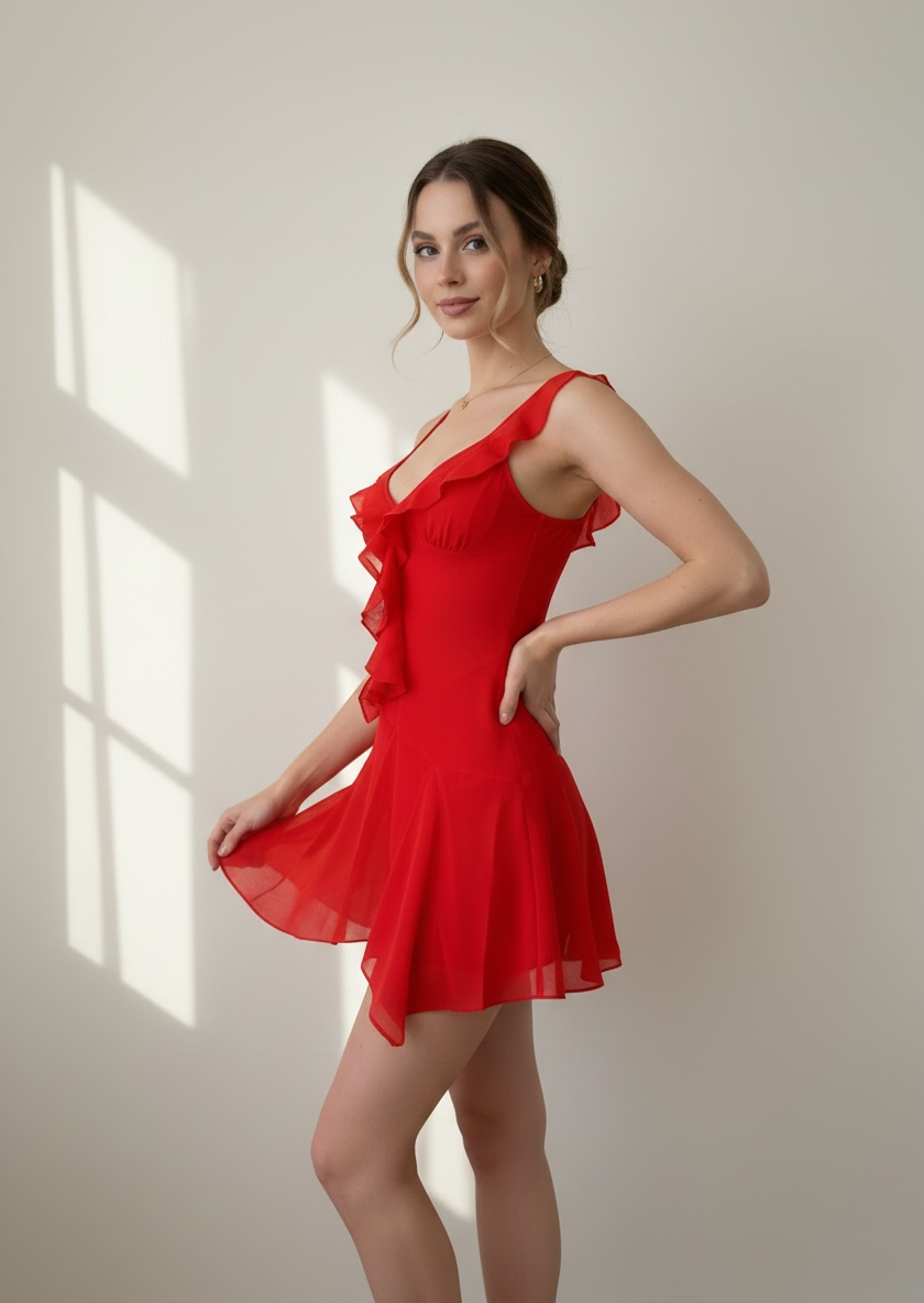 Ruffle Dress