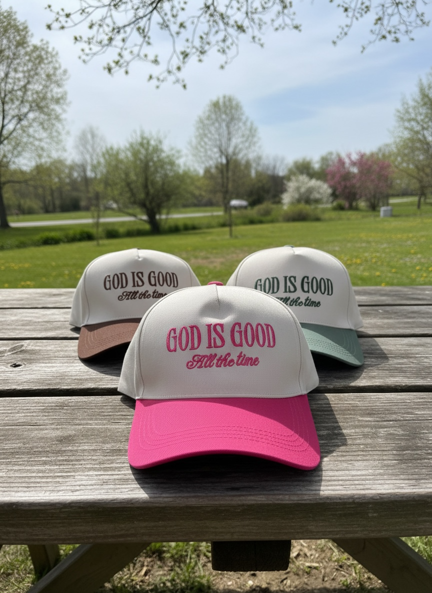 "GOD IS GOOD ALL THE TIME" CAP