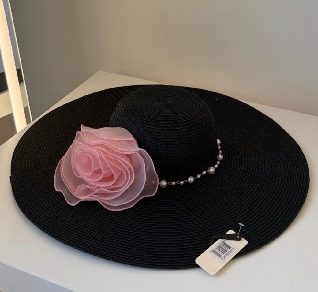 Pearl/Flower Sun Hat