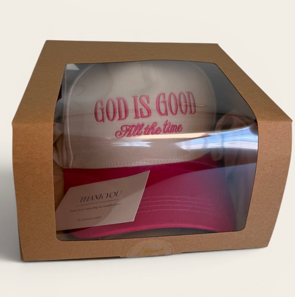 "GOD IS GOOD ALL THE TIME" CAP