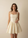 Ivory Flare Dress