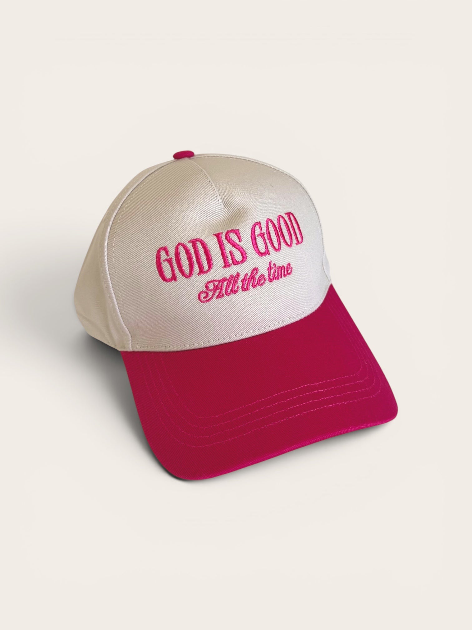 "GOD IS GOOD ALL THE TIME" CAP