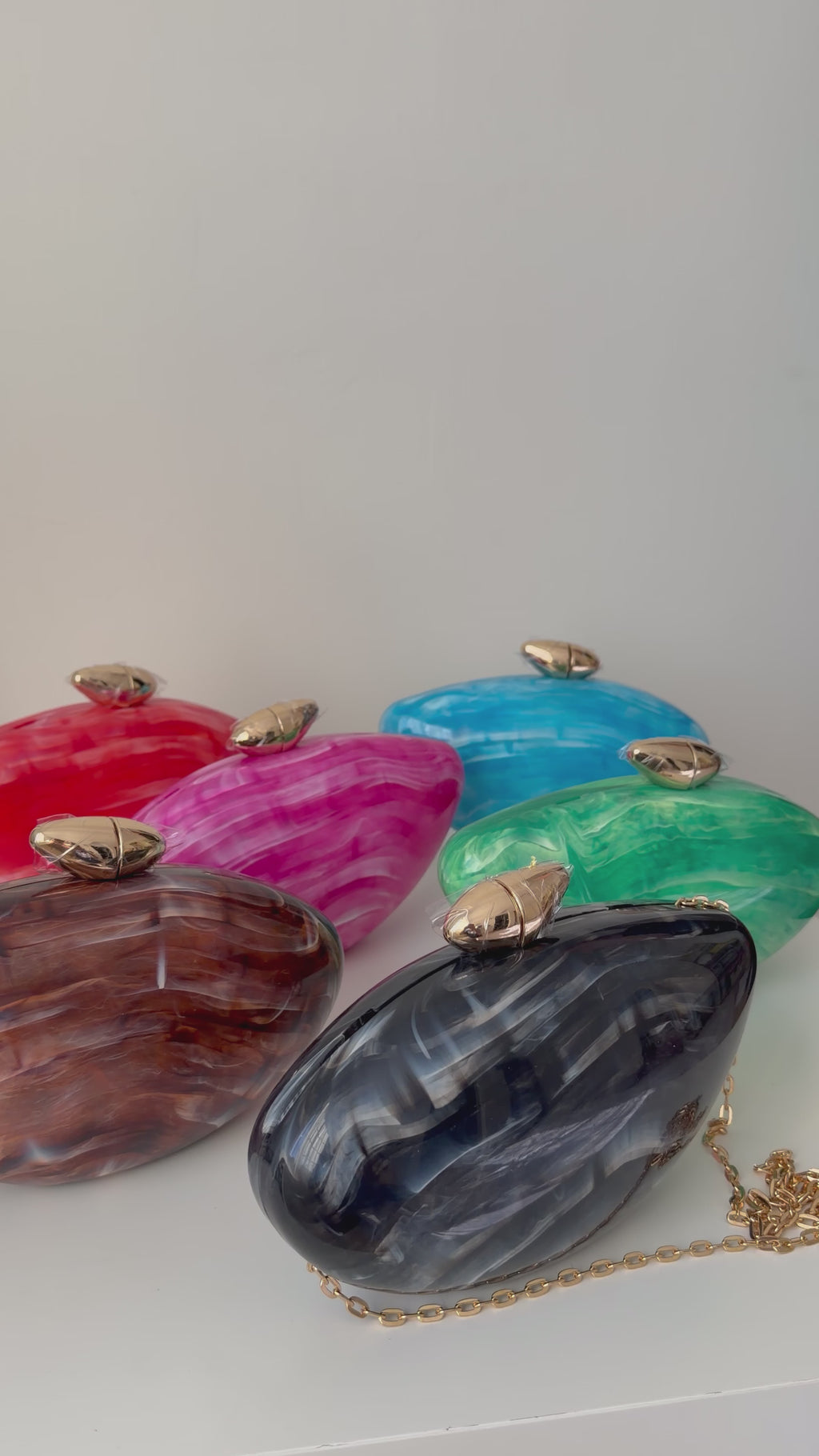The Amalfi Shell Clutch