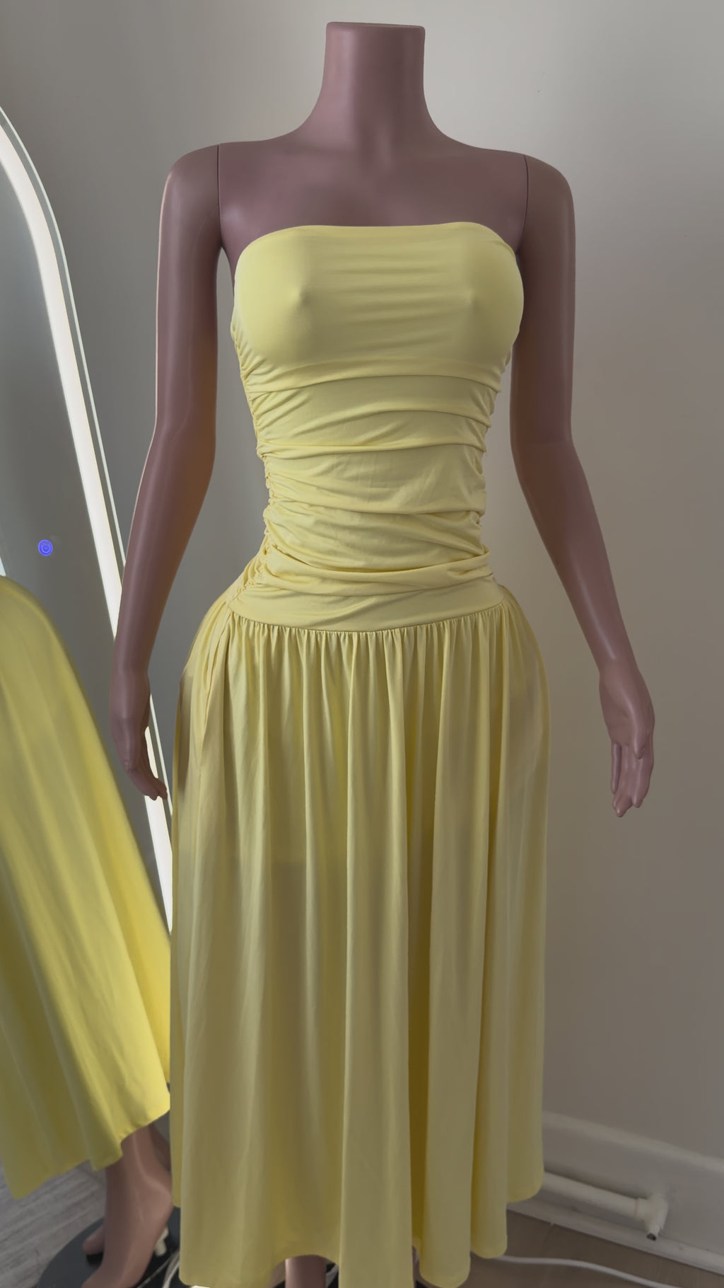 Butter Yellow Maxi Dress